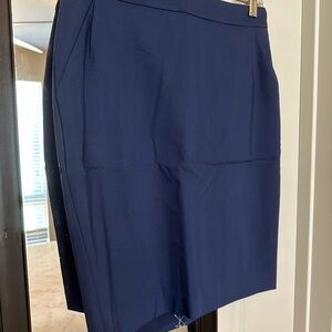 Express Classic Navy Blue Pencil Skirt